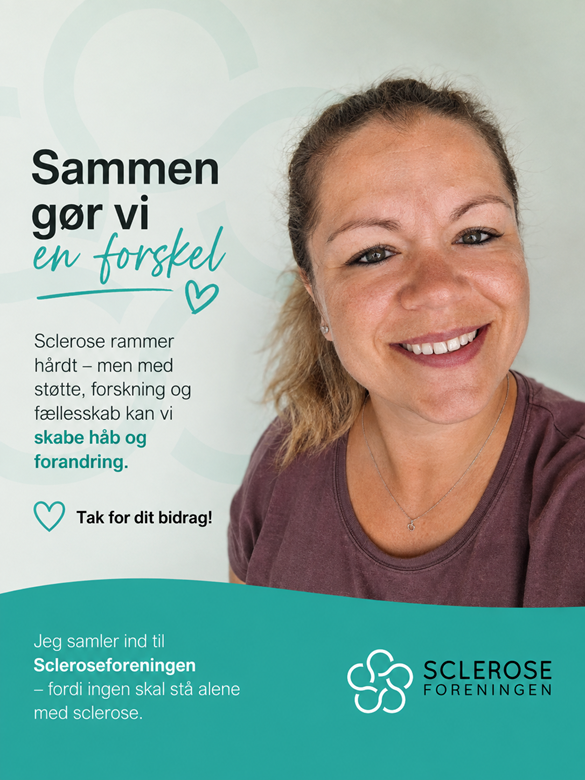 Vil du hjælpe mig – og de tusindvis af andre, der hver dag lever med sclerose? 