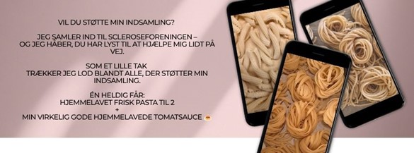 Dorte samler ind