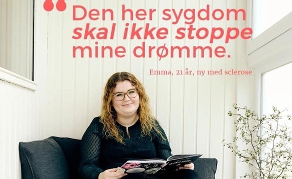 Emma samler ind til en kur mod sclerosen