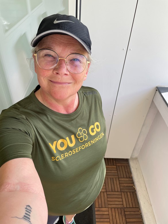 Christina samler ind